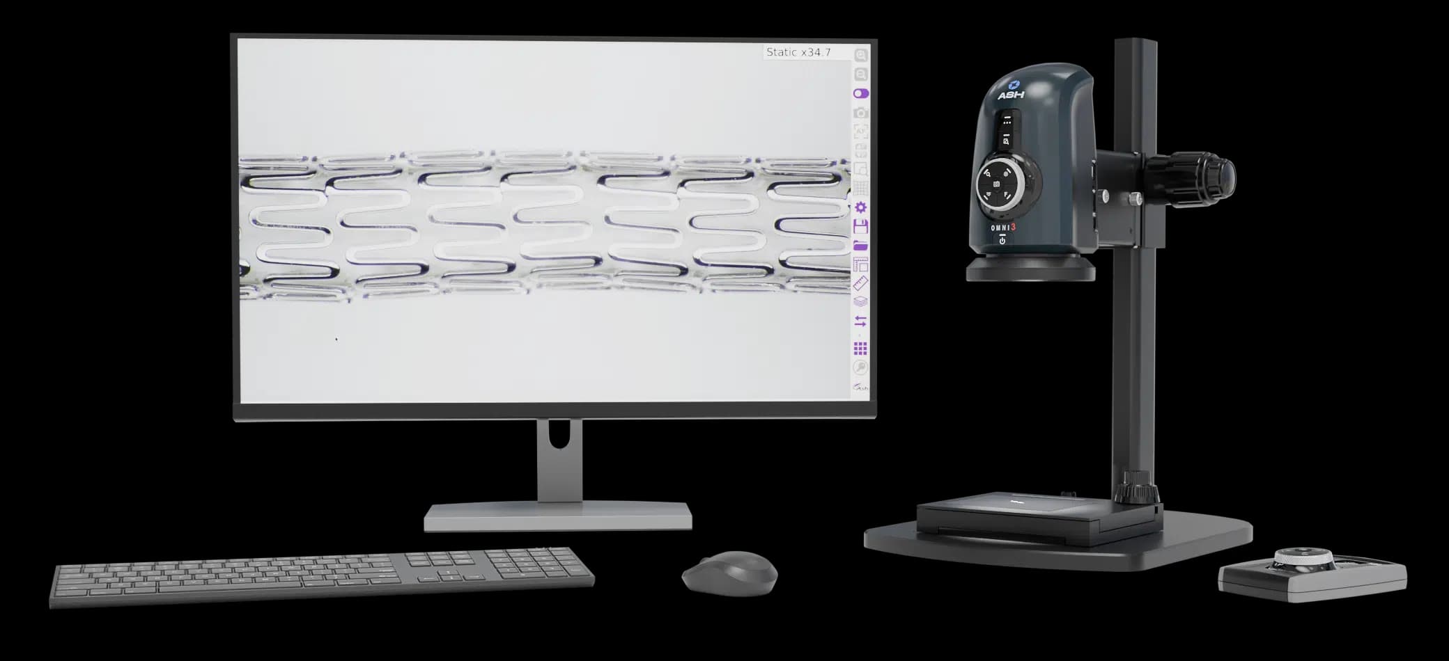Setup Digitalmikroskope von ASH