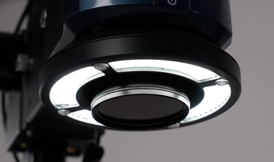 Polarisierte Beleuchtung