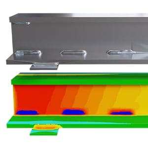 Schweißverzug / Schweißpunkte prüfen