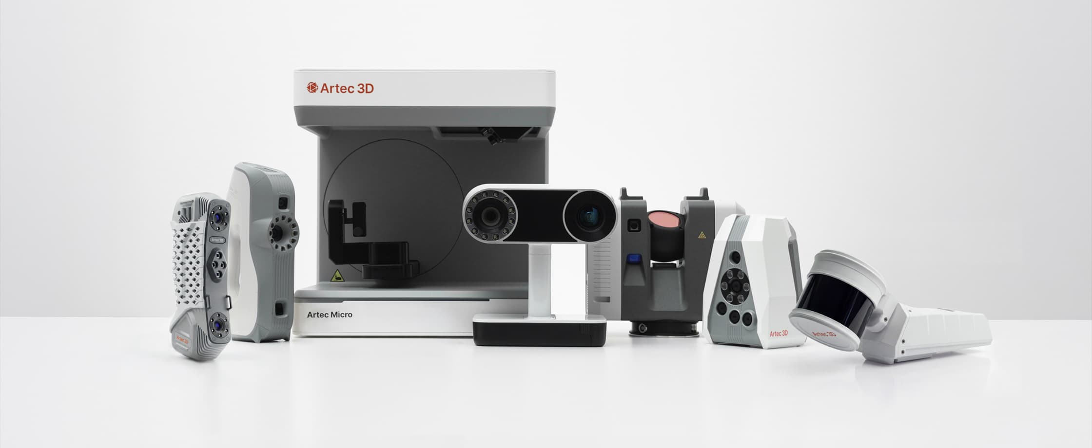 Artec 3D Scanner Übersicht