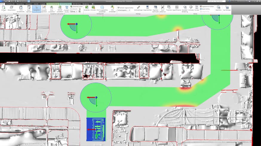 Anlagenplanung mithilfe von 3D Scandaten